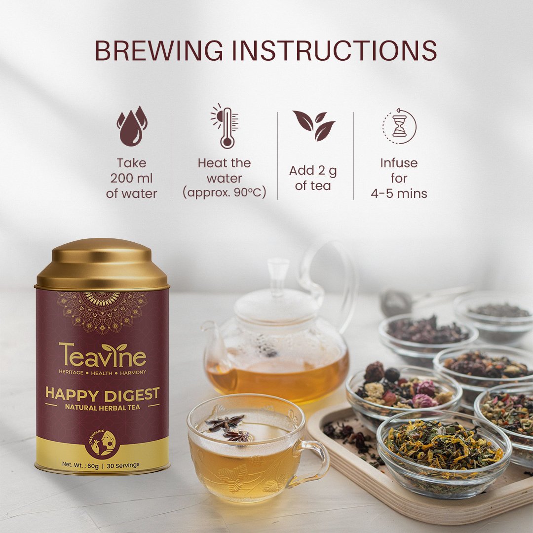 Happy Digest Herbal Tea