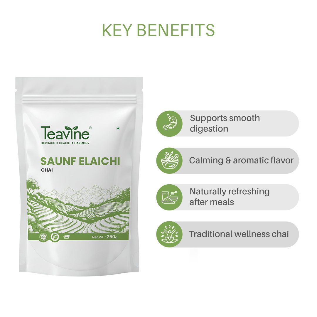 Saunf Elaichi Chai