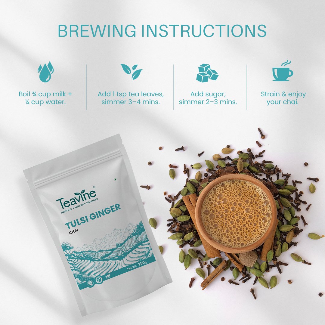 Tulsi Ginger Chai